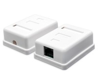 Розетка накладная 1хRJ45