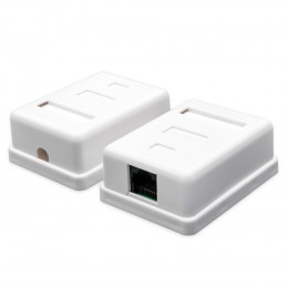 Розетка накладная 1хRJ45